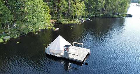 Camping raft 'Storlom'