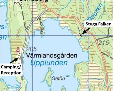 Karta Värmlandsgården