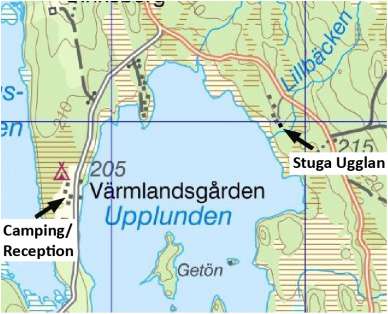 Karta Värmlandsgården