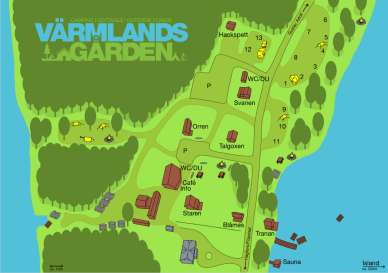 Plattegrond Värmlandsgården