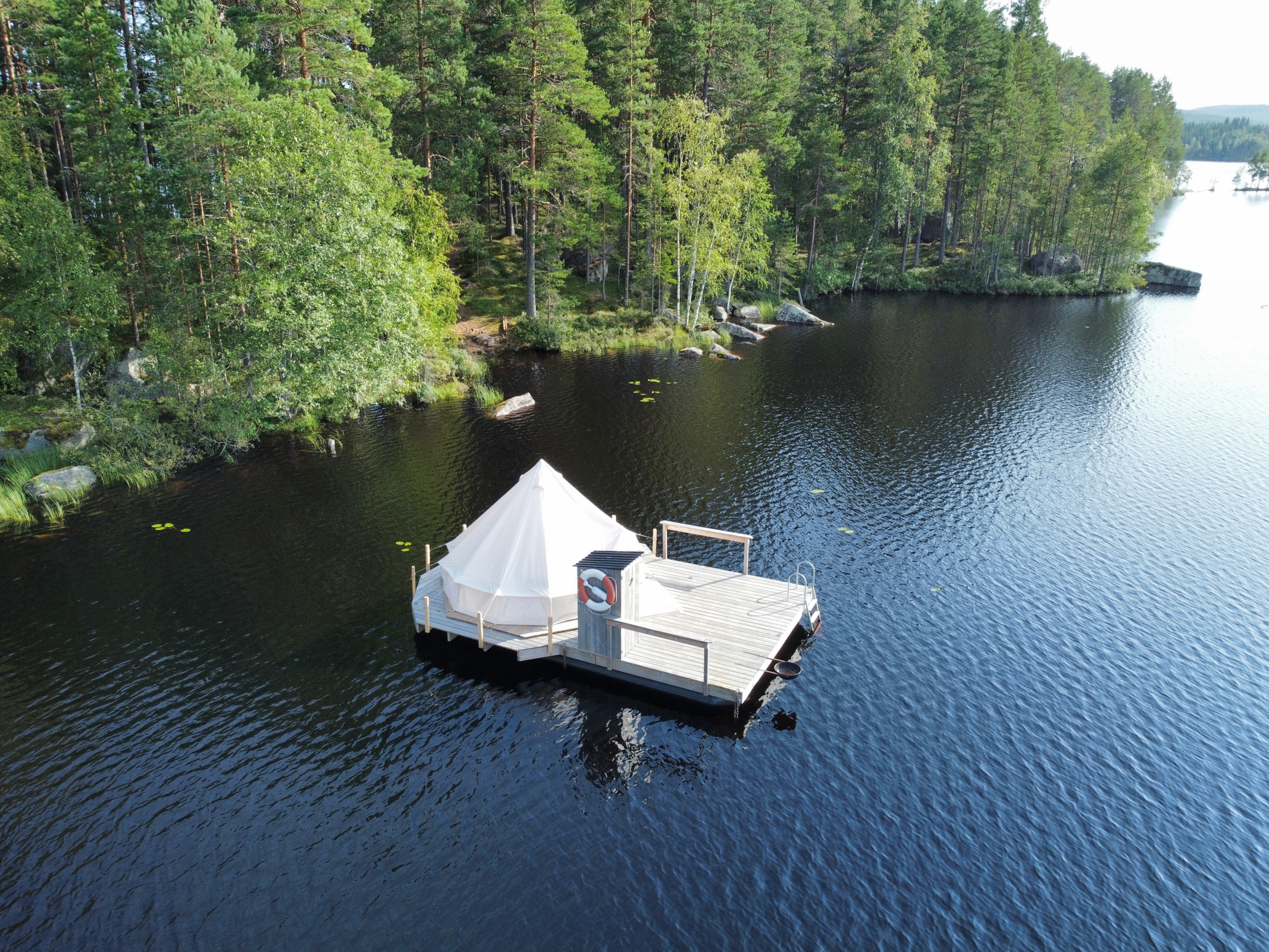 Campingfloß 'Storlom'