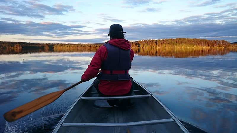 8 dagars kanot- och cykeltur