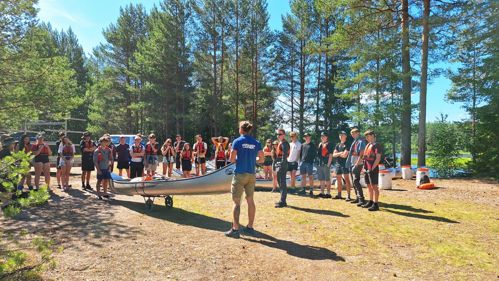 Example programm for canoe group